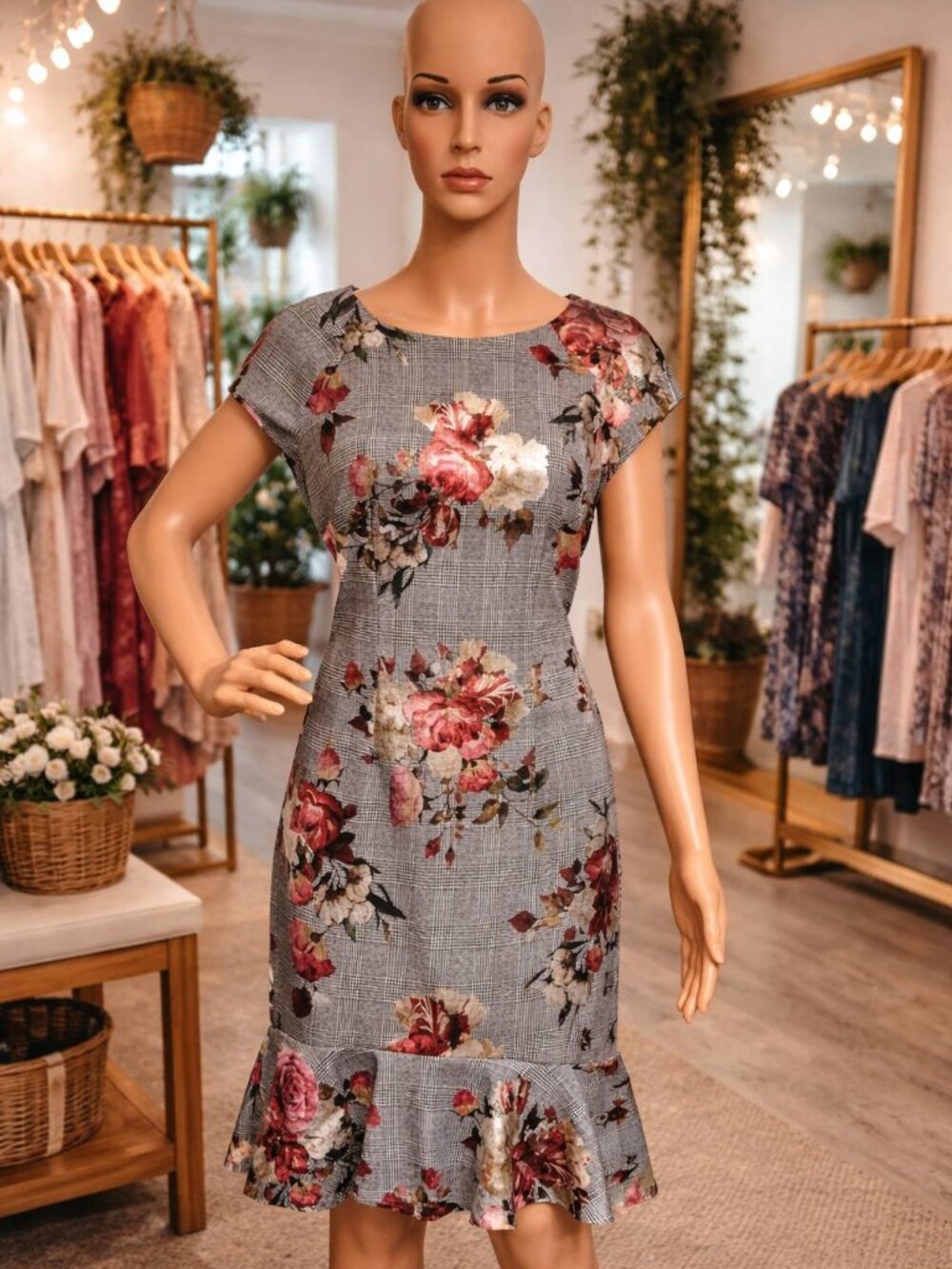 Weslee Rose Fit and Flare Dress Size 10